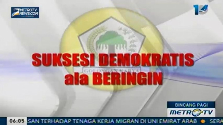 Bincang Pagi: Suksesi Demokratis ala Beringin (1)