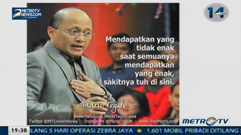 Mario Teguh Golden Ways: Sakitnya Tuh Disini (1)