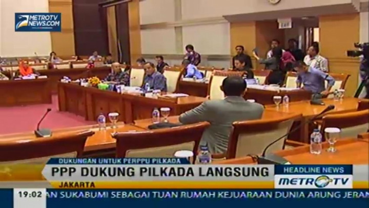 PPP Dukung Perppu Pilkada Langsung