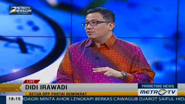 Golkar Tolak Perppu Pilkada, Didi Irawadi: Golkar Ingkari Kesepakatan