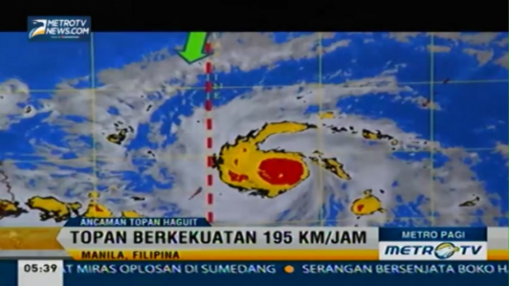 Topan Hagupit Siap Menghantam Filipina 