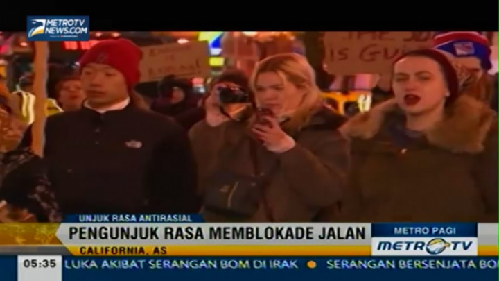 Unjuk Rasa Anti-Rasial Terjadi di Berbagai Wilayah AS  