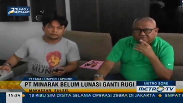 PT Minarak Belum Sanggup Lunasi Ganti Rugi Korban Lapindo