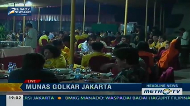 Munas ke-9 Partai Golkar versi Jakarta Dihadiri 384 Anggota