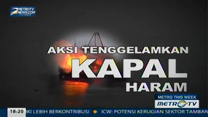 Aksi Tenggelamkan Kapal Haram (2)