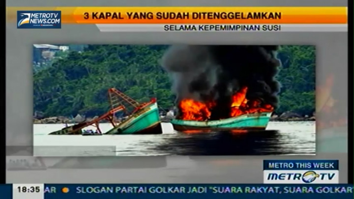 Aksi Tenggelamkan Kapal Haram (3)