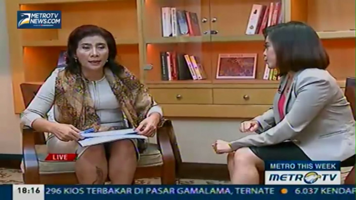 Menteri Susi: Hari Ini Kita Menangkap Dua Kapal Cina