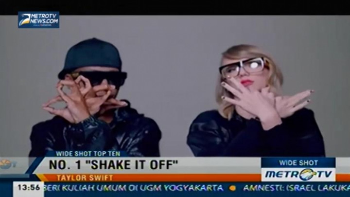 'Shake It Off' Posisi 1 Wide Shot Top Ten