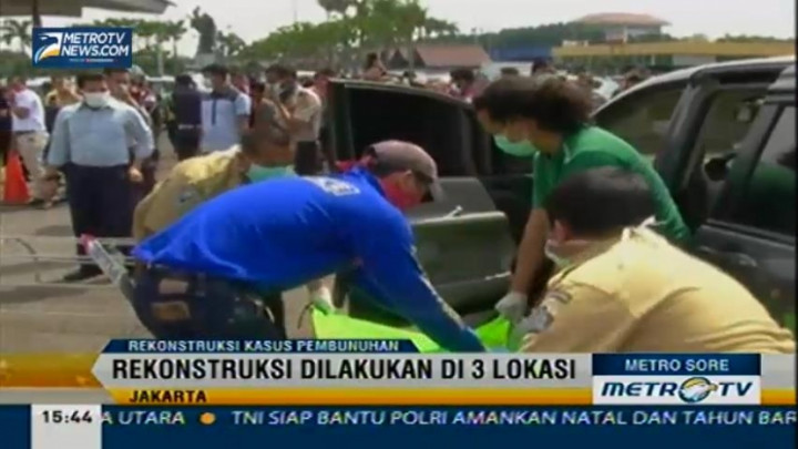 Polresta Bandara Soetta Gelar Rekonstruksi Pembunuhan Sri Wahyuni