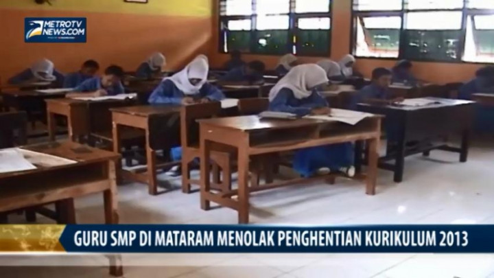 Guru SMP di Mataram Tolak Penghentian Kurikulum 2013