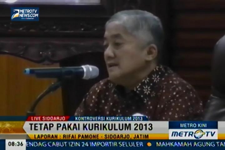 Dinas Pendidikan Jawa Timur Tetap Gunakan Kurikulum 2013