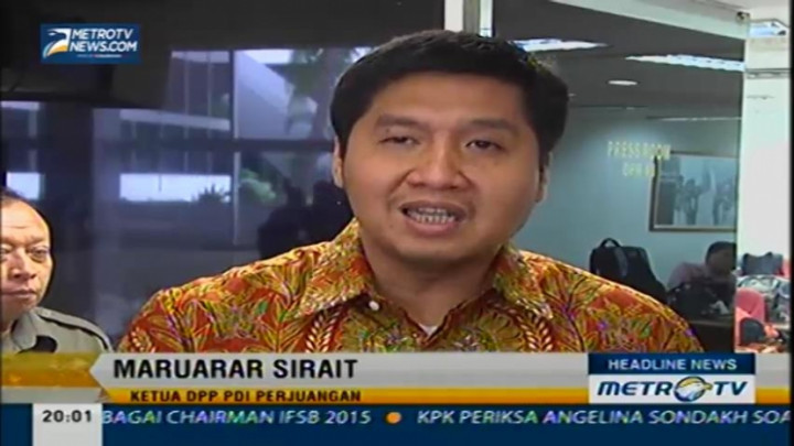 PDI-P Yakin Perppu Disetujui DPR 