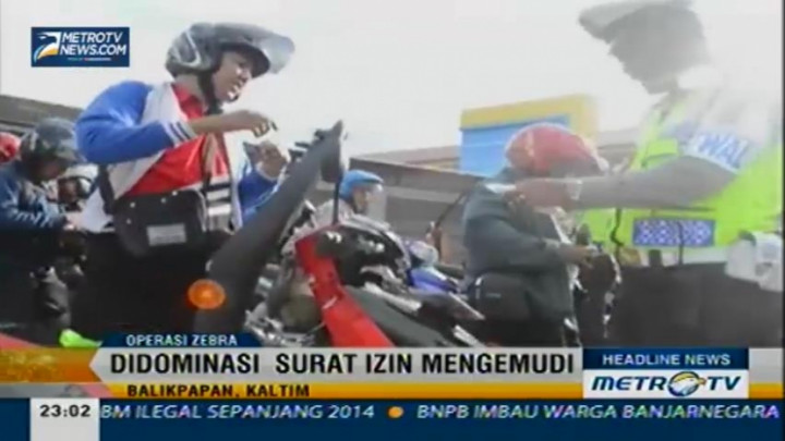 Jumlah Pelanggaran Lalu Lintas di Balikpapan Naik 101 Persen