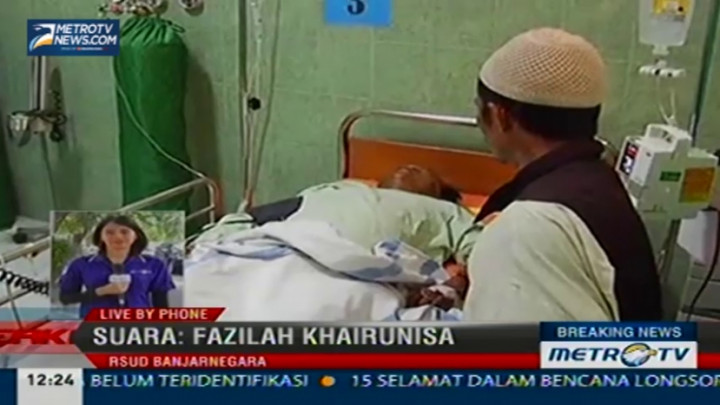 Sembilan Orang Luka Berat Dirawat di RSUD Banjarnegara 