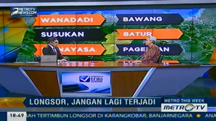Longsor Banjarnegara, Jangan Lagi Terjadi 
