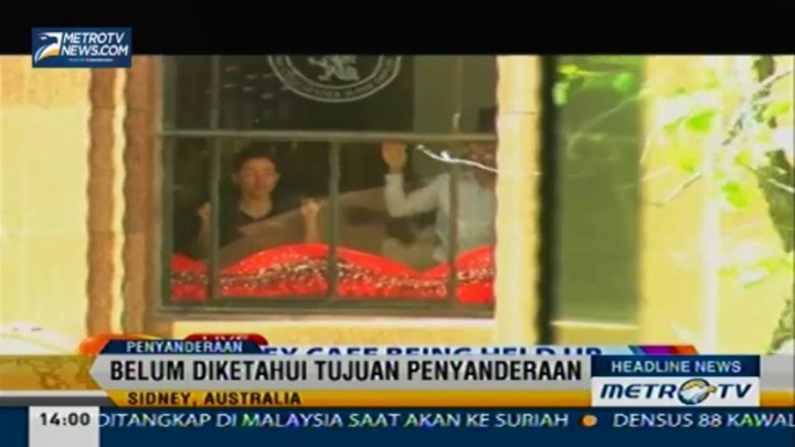 Lima Orang Sandera Berhasil Menyelamatkan Diri dari Kafe Sydney 