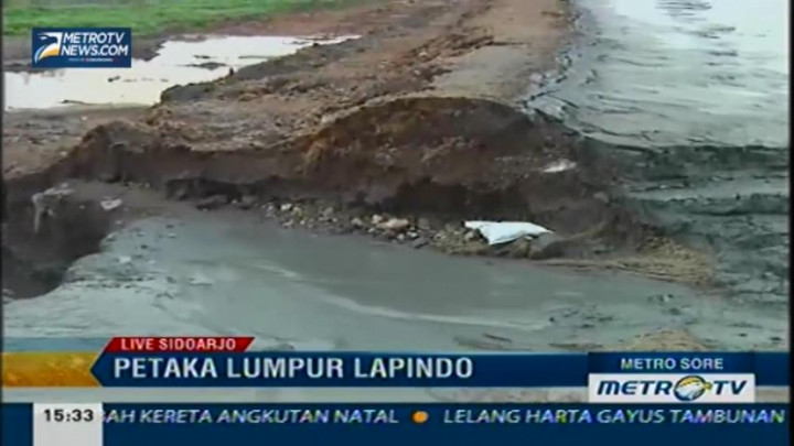 Tanggul Lapindo Titik 73B Kembali Jebol
