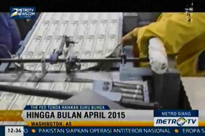 Bank Sentral Amerika Tunda Kenaikan Suku Bunga