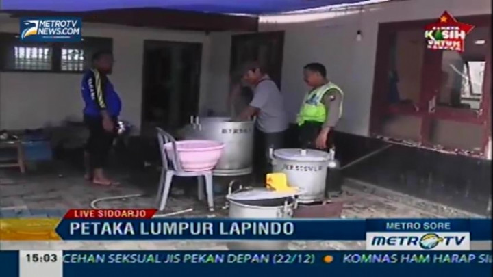 Dapur Umum Bantu Kebutuhan Pangan Warga Gempolsari di Pengungsian