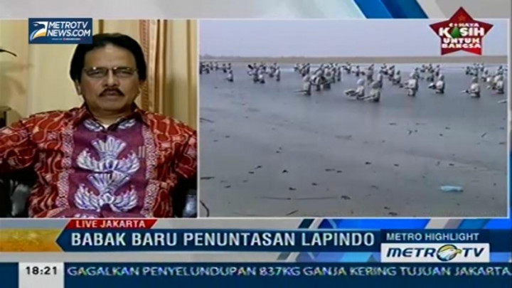 Sofyan Djalil: Nilai Ekonomi Tanah di Sekitar Semburan Tinggi