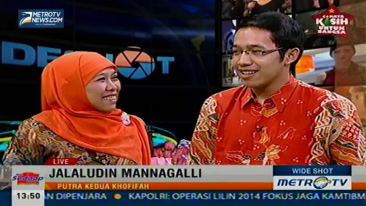 Menteri Khofifah Terharu Mendapat Kejutan dari Putranya