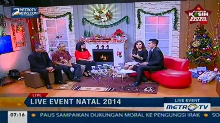 Live Event Natal 2014 Cahaya Kasih untuk Bangsa (2) 