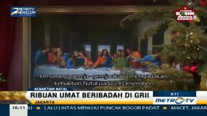 Xinwen: Kebaktian Natal