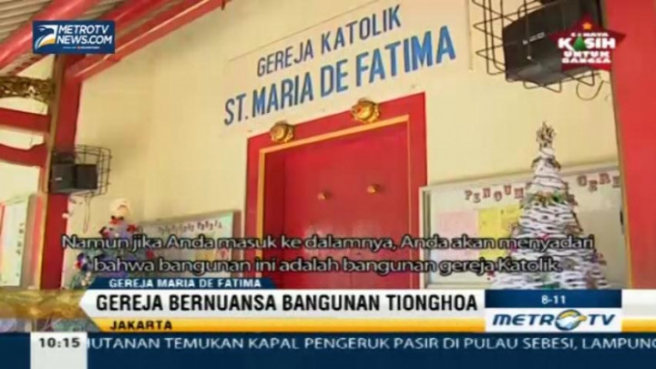 Xinwen: Gereja Maria De Fatima