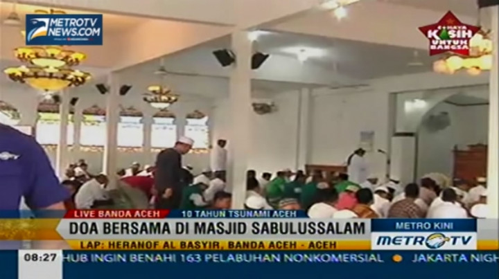 Peringati 10 Tahun Tsunami, Warga Aceh Gelar Doa dan Dzikir Bersama