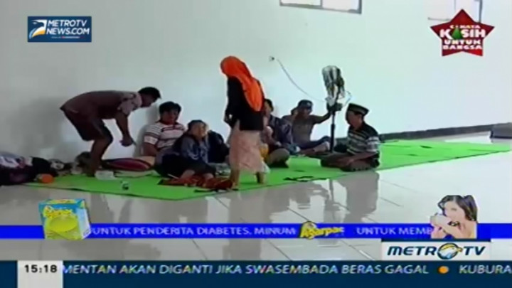 Warga Korban Lapindo Diungsikan ke Balai Desa