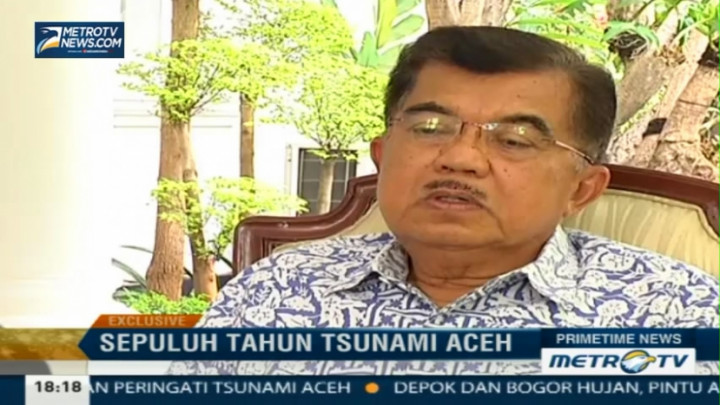Eksklusif, Jusuf Kalla Menjawab Soal Tsunami Aceh (2)