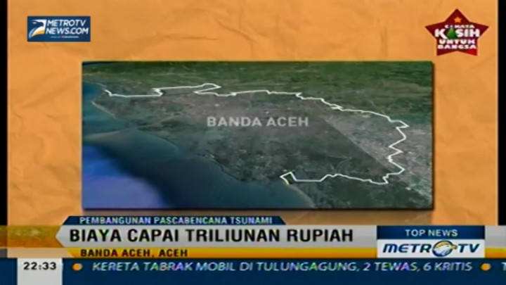 Pembangunan Aceh Pascatsunami Capai Triliunan Rupiah