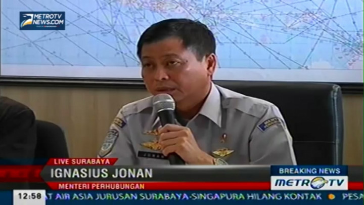 Konpers Menhub dan Keluarga Penumpang Pesawat AirAsia