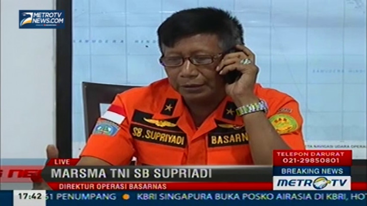 Hasil Pencarian AirAsia QZ8501 oleh Basarnas Hari Ini