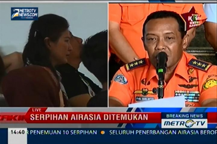 Evakuasi Serpihan QZ8501 dan Jenazah, 21 Penyelam Diterjunkan