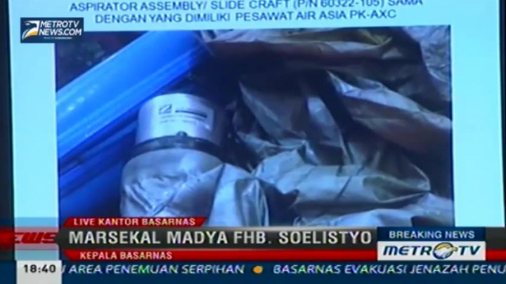 Inilah Barang-Barang Temuan dari AirAsia QZ8501 