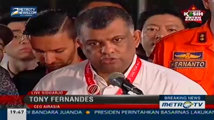 CEO AirAsia: Jangan Berasumsi Mengenai Penyebab