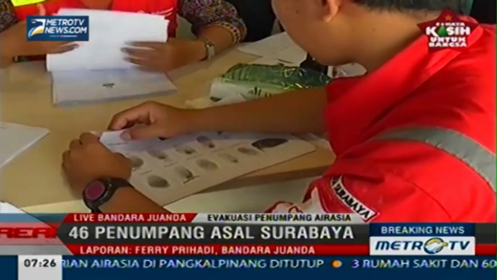 Dukcapil Surabaya Kumpulkan 46 Data Penumpang AirAsia QZ8501