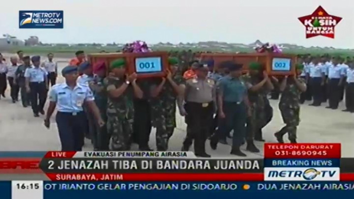 Dua Jenazah Dibawa ke RS Bhayangkara