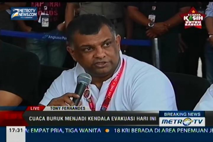 CEO AirAsia: Berita Bayangan Pesawat Hanya Spekulasi