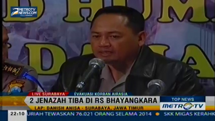 Tim DVI Periksa Data Postmortem Dua Jenazah Korban QZ8501