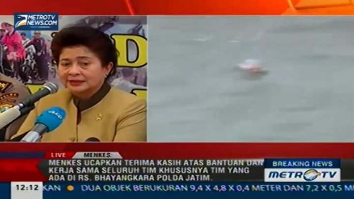 Menkes: Terima Kasih Tim RS Bhayangkara Polda Jatim