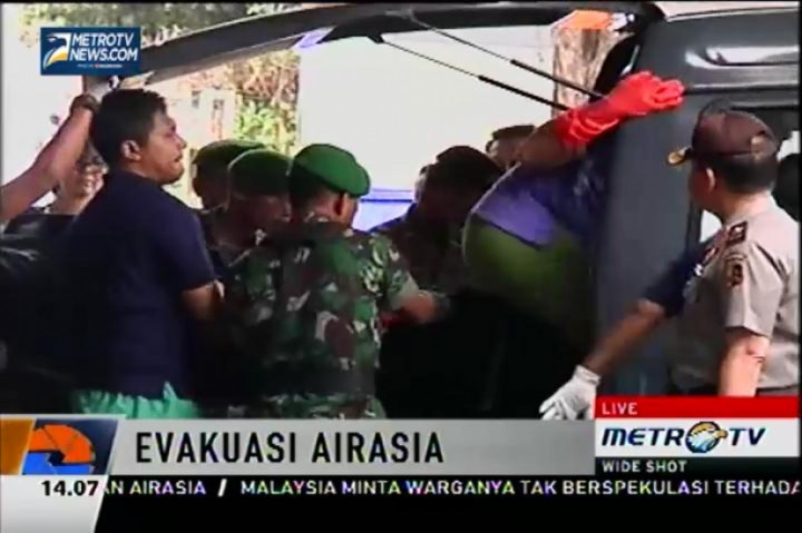 24 Jenazah Penumpang QZ8501 Belum Teridentifikasi