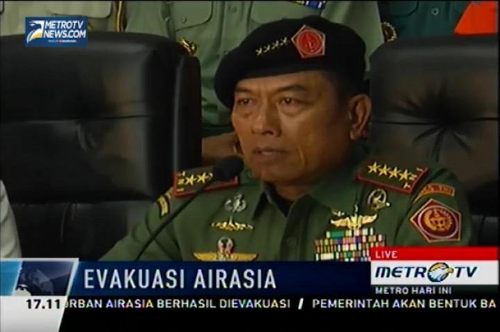 Evakuasi QZ8501, Panglima TNI: Terima Kasih Negara Sahabat