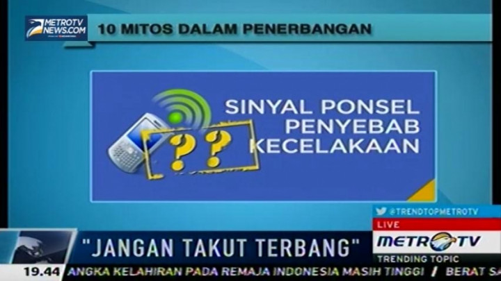 10 Mitos Dalam Penerbangan