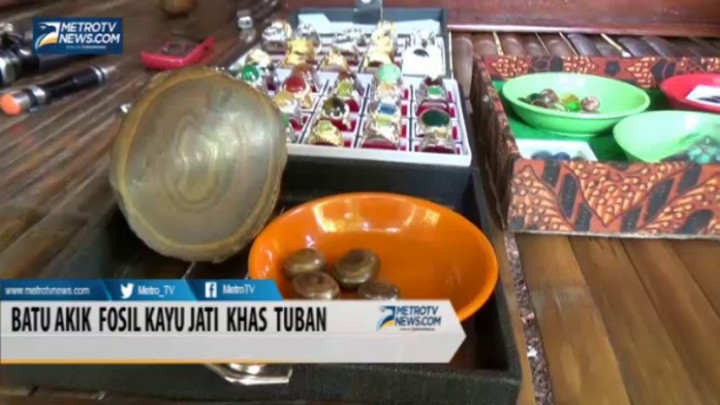 Batu Akik Fosil Kayu Jati Khas Tuban 