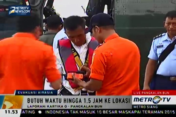 Perkembangan Terkini Proses Pencarian dan Evakuasi Korban AirAsia QZ8501