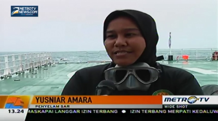 Mengenal Penyelam Wanita dalam Tim Evakuasi AirAsia QZ8501