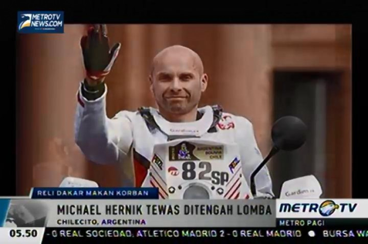 Pembalap Michel Hernik Ditemukan Tewas dalam Etape 3 Reli Dakar