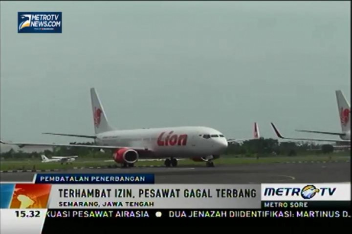 Masalah Izin Terbang, Tiga Maskapai Delay di Semarang